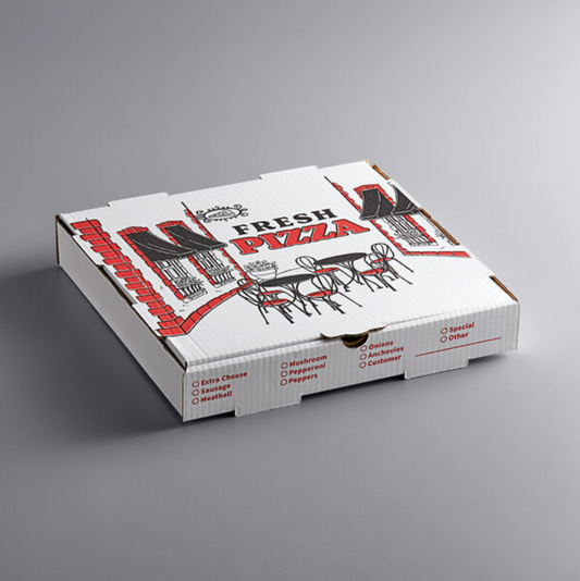 Watson Distributing 12" x 12" x 2" Corrugated Pizza Box 50/Case