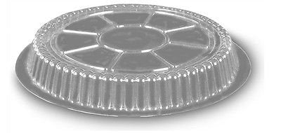 Watson Distributing 7" Round Standard Weight Foil Take-Out Pan With Dome Lid 200/Case
