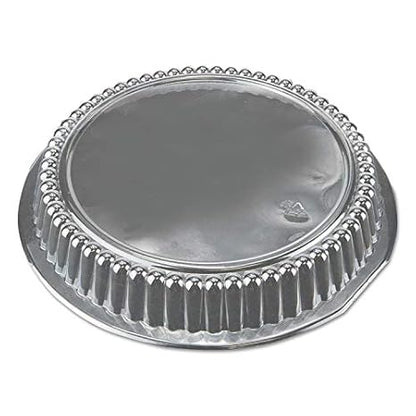 Watson Distributing 7" Clear Round Plastic Dome Lid 500/Case