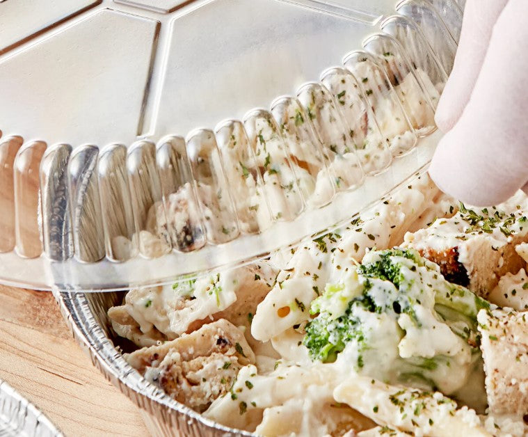 Watson Distributing 7" Clear Round Plastic Dome Lid 500/Case