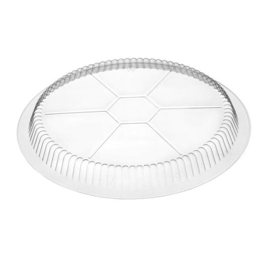 Watson Distributing 9" Clear Round Plastic Dome Lid 500/Case