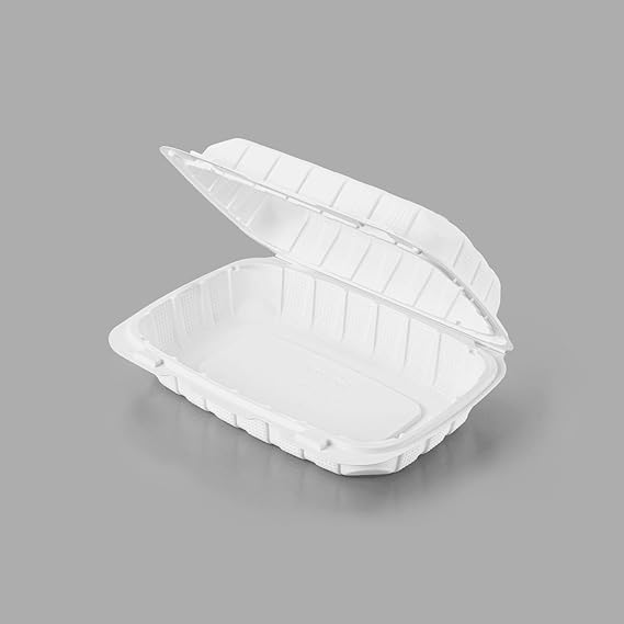 Watson Distributing 9" x 6" Clamshell Mfpp Container Center Slide 150/Case