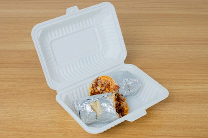 Watson Distributing 9" x 6" Clamshell Mfpp Container Center Slide 150/Case