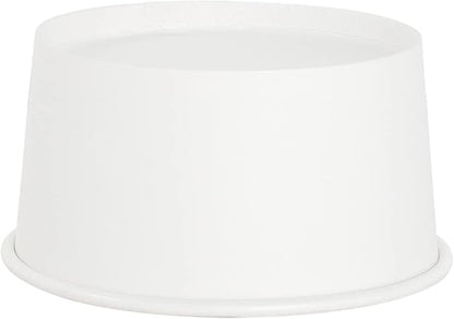 Watson Distributing 6 Oz Solid White Cold/Hot Paper Food Container 1000/Case