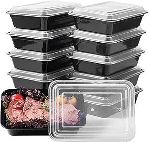 Watson Distributing 24 Oz Rectangular Microwaveable Container With Lid 150/Case