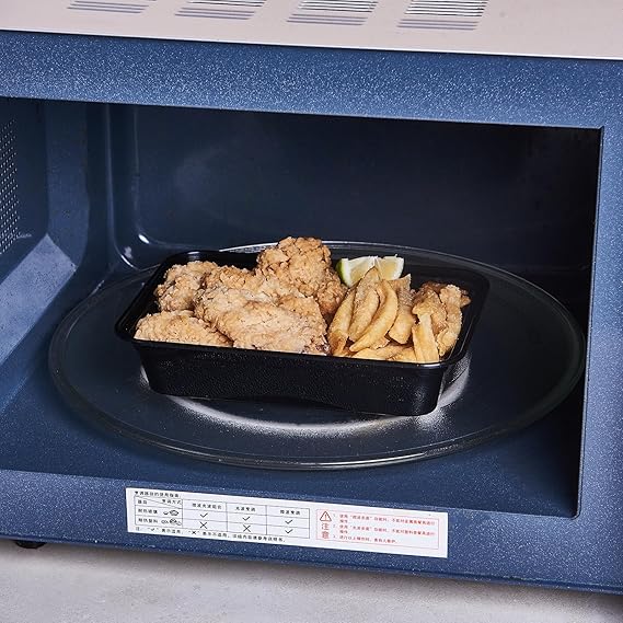 Watson Distributing 24 Oz Rectangular Microwaveable Container With Lid 150/Case