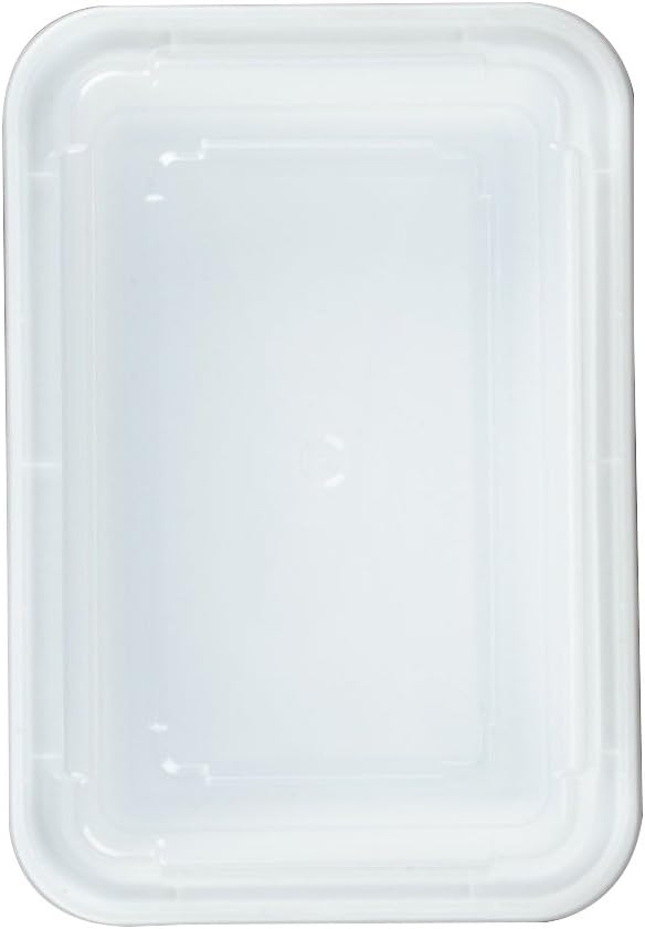 Watson Distributing 38 Oz Rectangular Microwaveable Container With Lid 150/Case