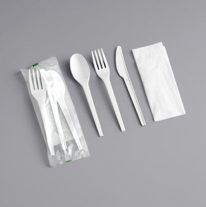 Watson Distributing Heavy Weight Cutlery Set Pla Ivory 200/Case