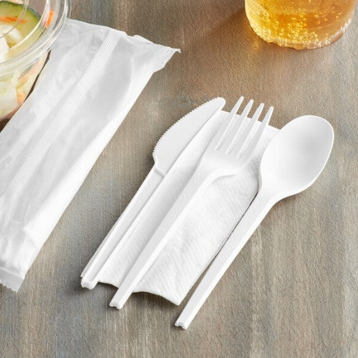Watson Distributing Heavy Weight Cutlery Set Pla Ivory 200/Case