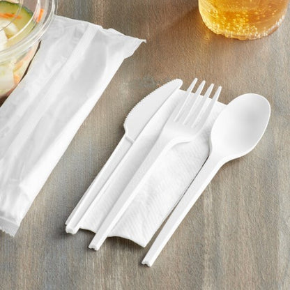 Watson Distributing Heavy Weight Cutlery Set Pla Ivory 200/Case