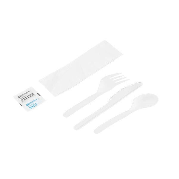 Watson Distributing Heavy Weight Cutlery Set Pla Ivory 200/Case