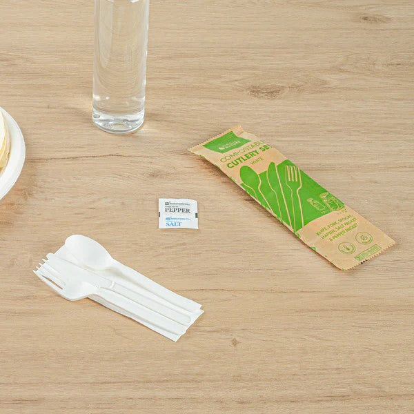 Watson Distributing Heavy Weight Cutlery Set Pla Ivory 200/Case