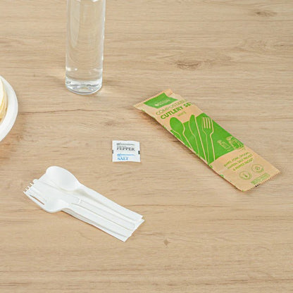 Watson Distributing Heavy Weight Cutlery Set Pla Ivory 200/Case