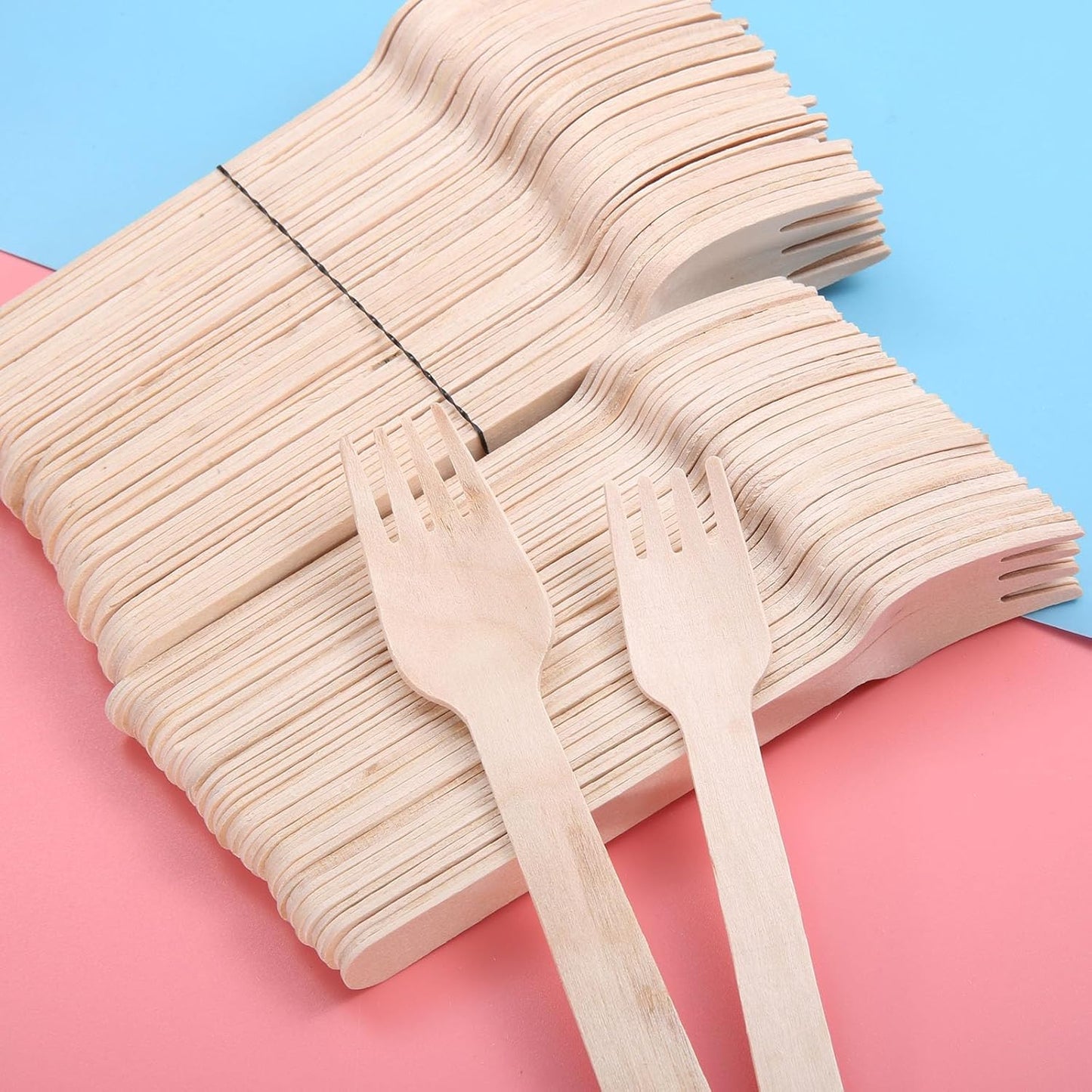 Watson Distributing Natural Wooden Fork 6.25" 1000/Case