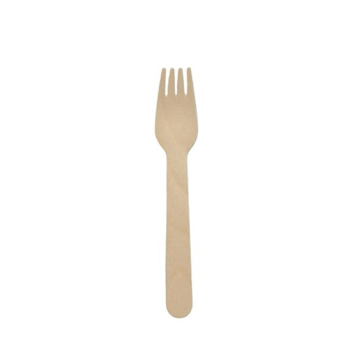 Watson Distributing Natural Wooden Fork 6.25" 1000/Case