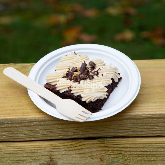 Watson Distributing Natural Wooden Fork 6.25" 1000/Case