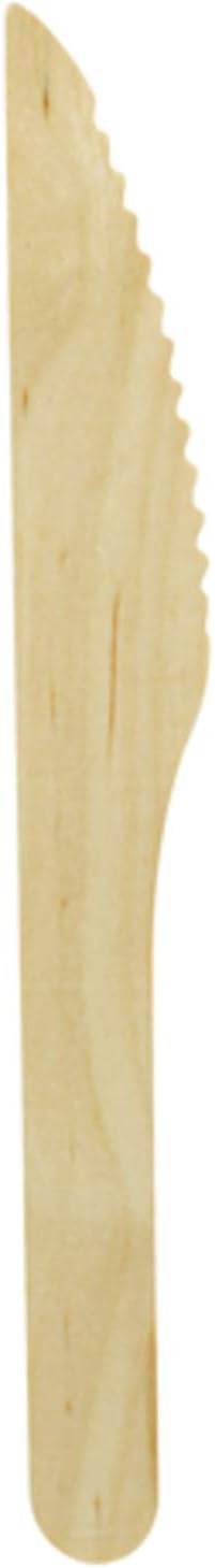 Watson Distributing Natural Wooden Knife 6.38" 1000/Case