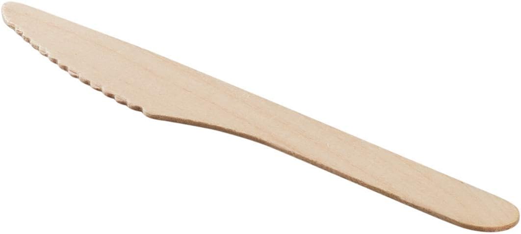 Watson Distributing Natural Wooden Knife 6.38" 1000/Case