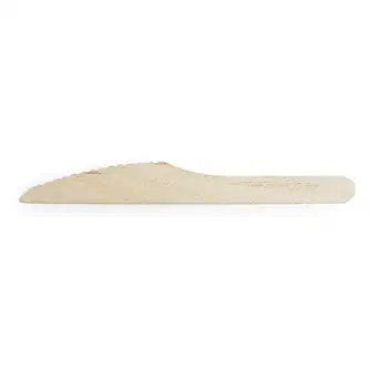 Watson Distributing Natural Wooden Knife 6.38" 1000/Case