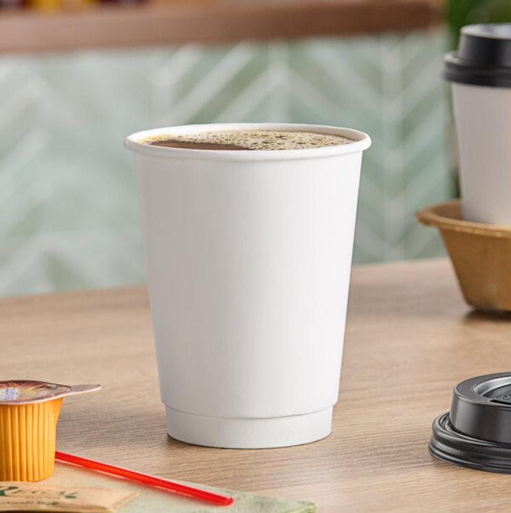Watson Distributing Disposable Double Wall Paper Cup, 12 oz, 500/Case