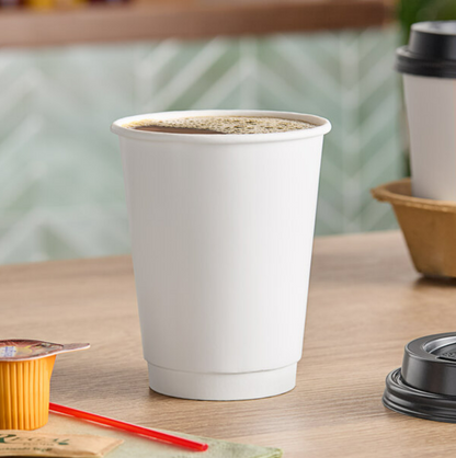 Watson Distributing Disposable Double Wall Paper Cup, 12 oz, 500/Case