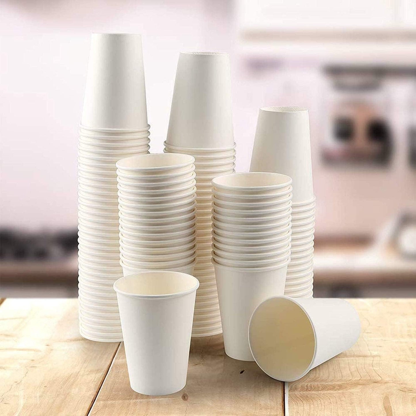 Watson Distributing 12 oz Premium Single Wall Leak-Free Paper Cup - 1000 Count