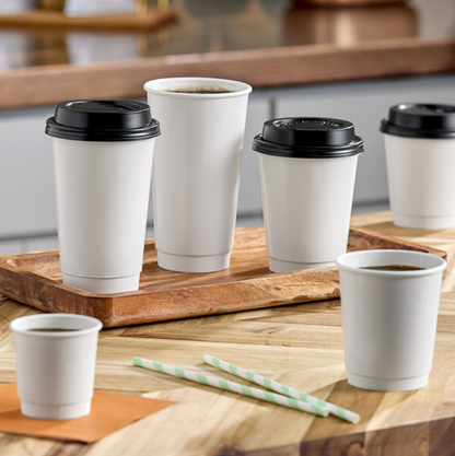 Watson Distributing 16 oz Double Wall Insulated Leak-Free Paper Cup - 500