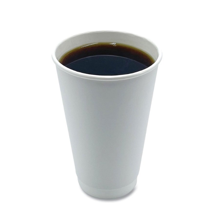 Watson Distributing 16 oz Premium Single Wall Leak-Free Paper Cup - 1000 Count
