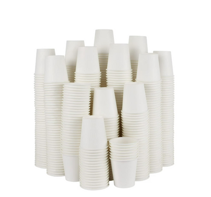 Watson Distributing 3 oz Poly Paper Leak-Free Paper Cup - 500 Count
