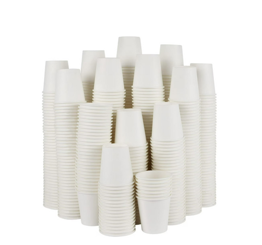 Watson Distributing 3 oz Poly Paper Leak-Free Paper Cup - 500 Count
