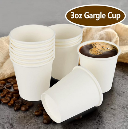 Watson Distributing 3 oz Poly Paper Leak-Free Paper Cup - 500 Count