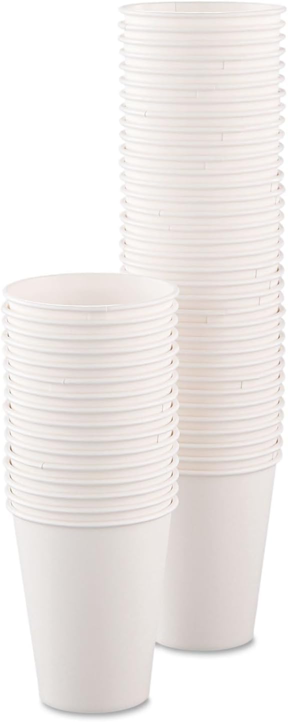 Watson Distributing 8 oz Leak-Free Drinking Paper Cup - 1000 Count