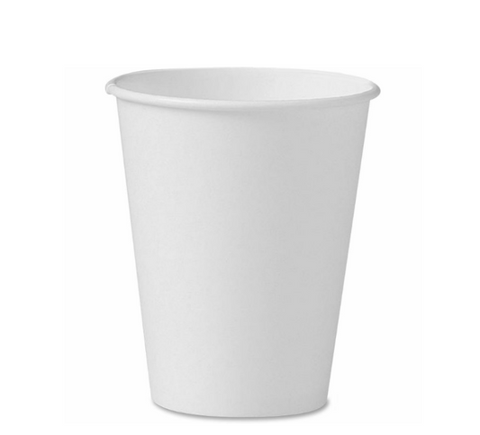 Watson Distributing 8 oz Premium Single Wall Leak-Free Paper Cup - 1000 Count