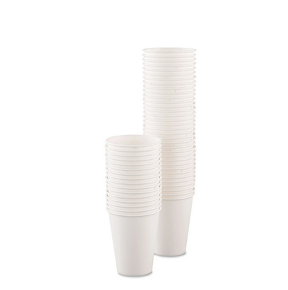 Watson Distributing 8 oz Premium Single Wall Leak-Free Paper Cup - 1000 Count