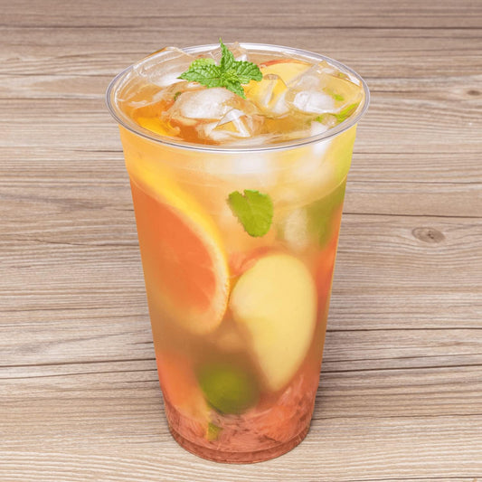Watson Distributing 24 Oz Clear Pet Plastic Cold Cup 600/Case