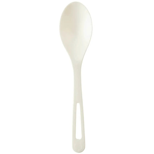 Watson Distributing Heavy Weight Plastic Spoon Pla Ivory 500/Case