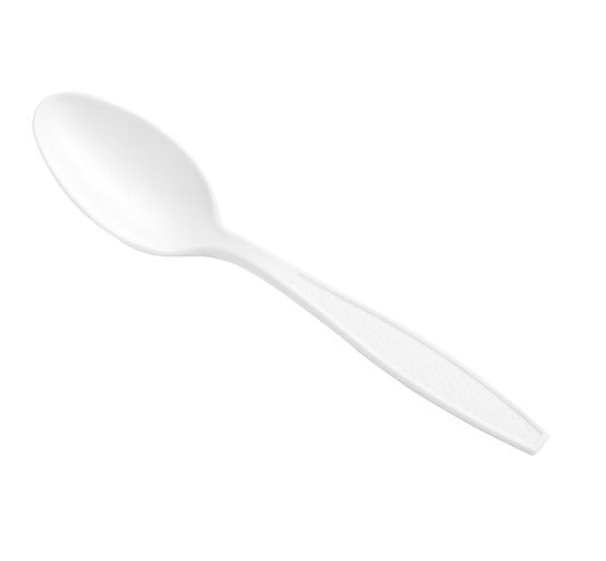 Watson Distributing Extra Heavy Weight Teaspoon Plastic Pp White 1000/Case