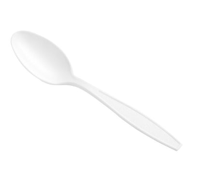 Watson Distributing Extra Heavy Weight Teaspoon Plastic Pp White 1000/Case