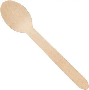 Watson Distributing Natural Wooden Spoon 6.25" 1000/Case