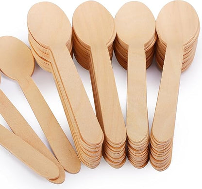 Watson Distributing Natural Wooden Spoon 6.25" 1000/Case