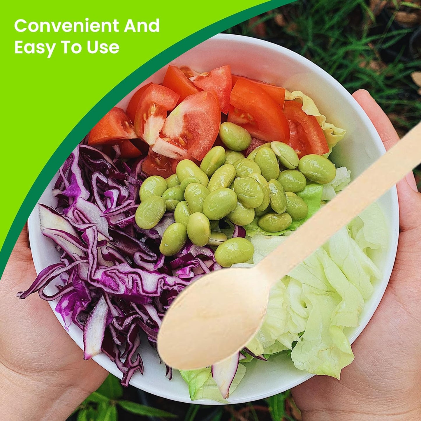 Watson Distributing Natural Wooden Spoon 6.25" 1000/Case