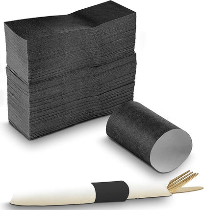 Watson Distributing Natural Kraft Self-Adhering Paper Napkin Band 4.25" x 1.5" 2000/Case