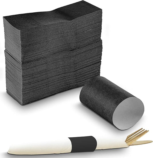 Watson Distributing Natural Kraft Self-Adhering Paper Napkin Band 4.25" x 1.5" 2000/Case