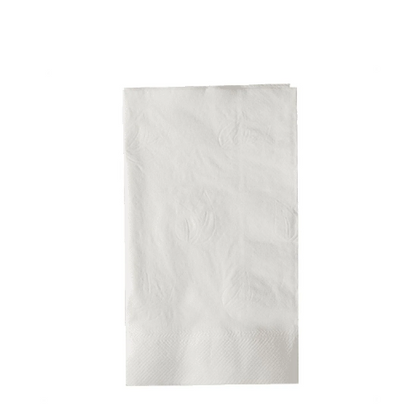 Watson Distributing White Dinner Napkin 2-Ply 14" x 16.5" 1/8 Fold 3000/Case