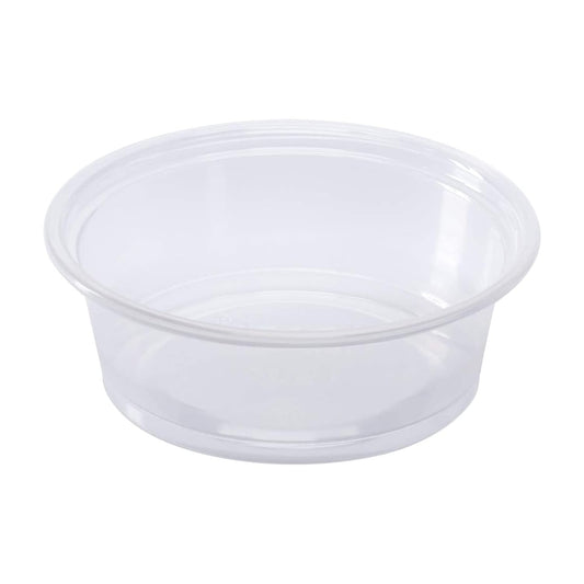Watson Distributing 1 Oz Portion Cup Plastic Clear 2500/Case