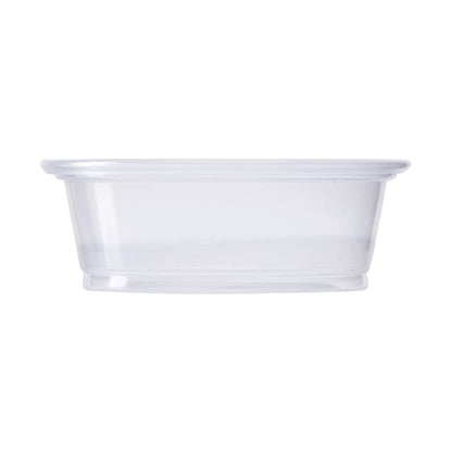 Watson Distributing 2 Oz Portion Cup with Lids Clear 2500/Case