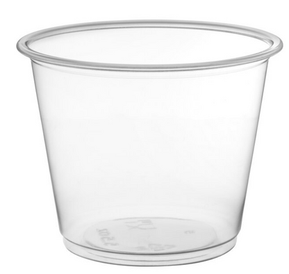 Watson Distributing 5 Oz Portion Cup with Lids Clear 2500/Case