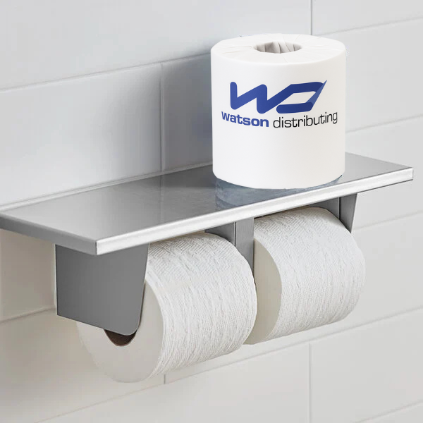 Watson Distributing Premium Individually-Wrapped 2 Ply Standard Toilet Tissue Paper - 500 Sheets/Roll - 96 Rolls/Case