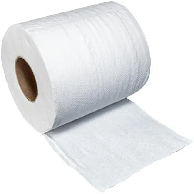 Watson Distributing Premium Individually-Wrapped 2 Ply Standard Toilet Tissue Paper - 500 Sheets/Roll - 96 Rolls/Case