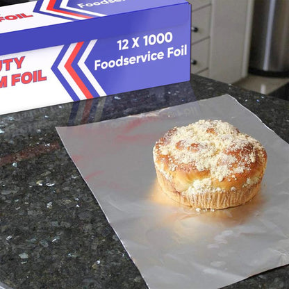 Watson Distributing 12" X 1000' Food Service Standard Aluminum Foil Roll